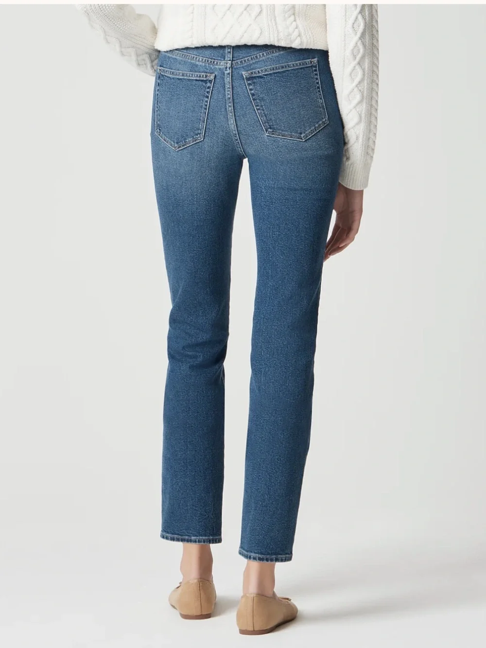 NWT J. Crew Essential Straight Jean in All-Day Stretch